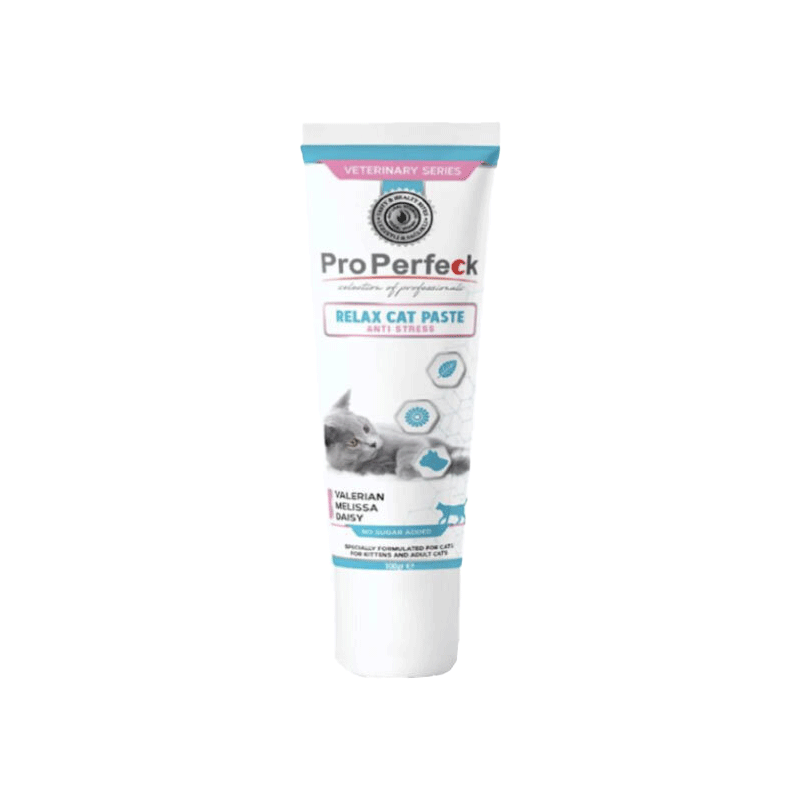  تصویر محصول خمیر آرامش بخش گربه پروپرفک Properfeck Relax Cat Paste وزن 100 گرم 