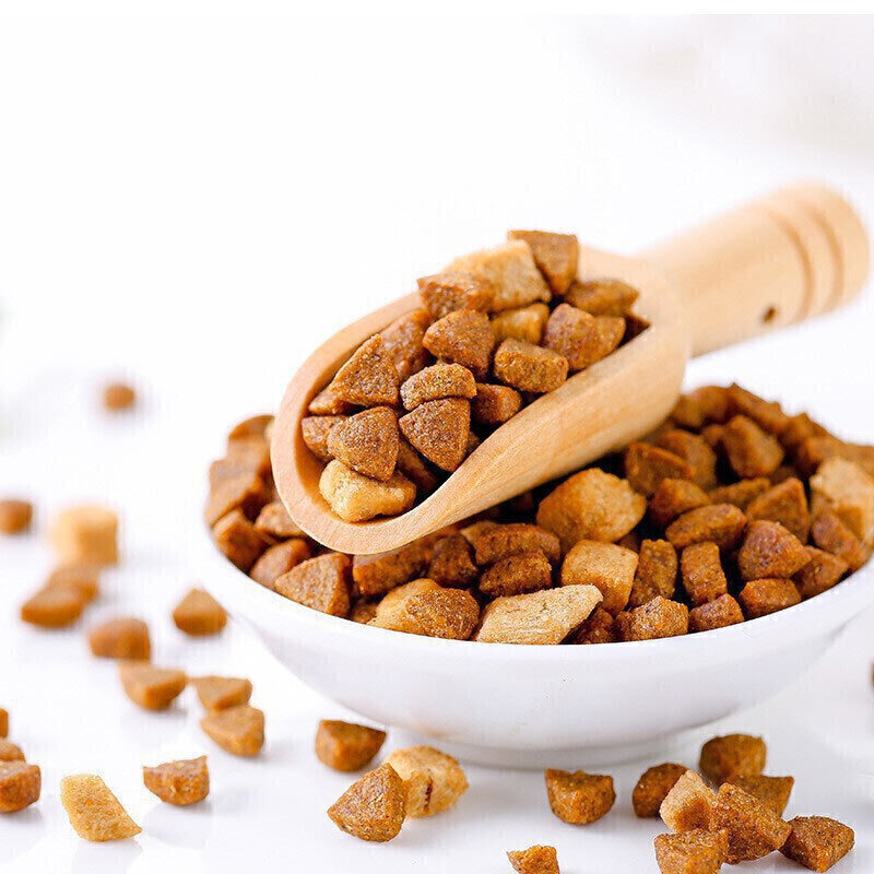  تصویر محتویات غذای خشک گربه ونپی با طعم سالمون Wanpy Complete Cat Food With Salmon وزن 8 کیلوگرم 