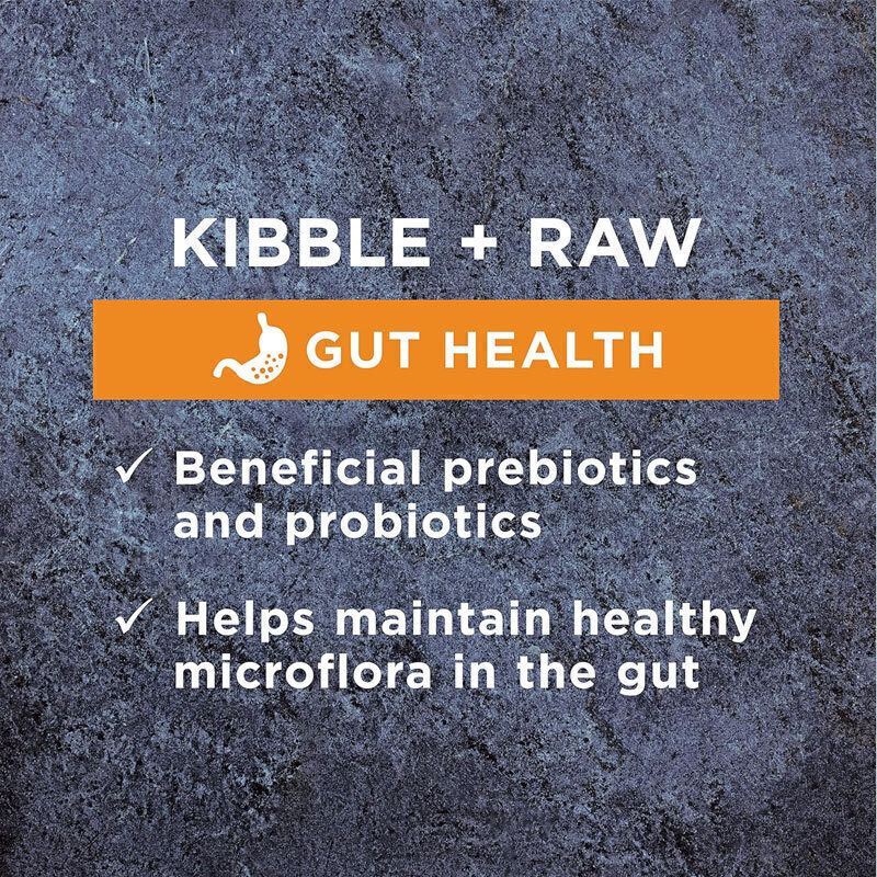  تصویر خواص غذای خشک مناسب برای مشکلات گوارشی سگ بالغ با طعم مرغ اینستینکت Instinct Raw boost Kibble & Raw Gut Health Wit 