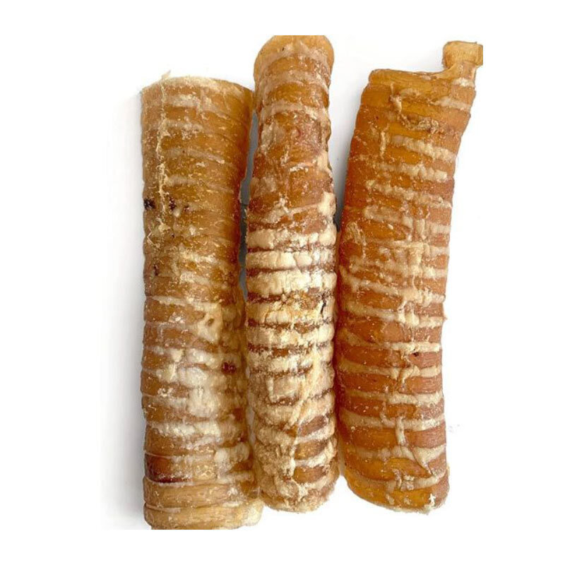  تصویر 2 تشویقی خرخره بره سگ سویل پت Sevi Pet Lamb Trachea Dog Snack بسته 5 عددی 