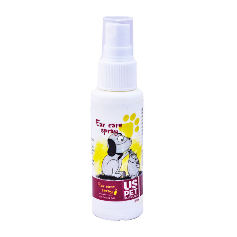  تصویر اسپری محافظ گوش یو اس پت UsPet Ear Care Spray حجم 60 میلی‌لیتر 