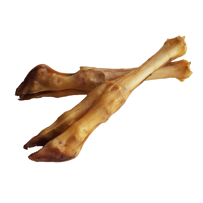  تصویر محتویات تشویقی سگ هاپومیل مدل Lamb Feet وزن 150 گرم 