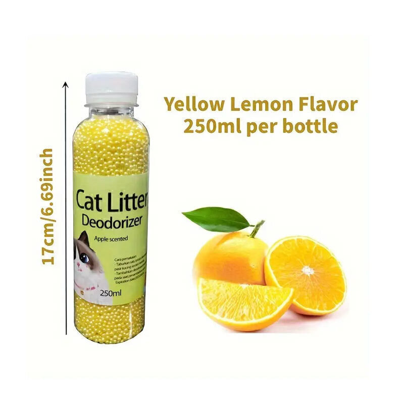 تصویر خوشبو کننده لیمو خاک گربه Cat Litter Deodorizer وزن 300 گرم تصویر دوم