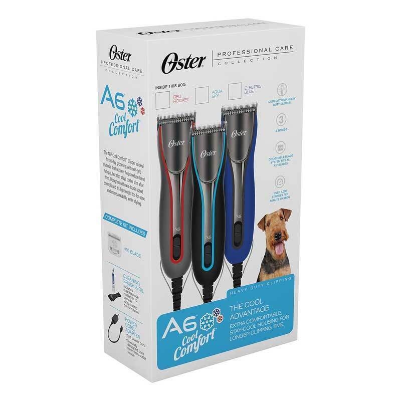  عکس جعبه عکس ماشین اصلاح استر Oster Powerful A6 Heavy Duty 