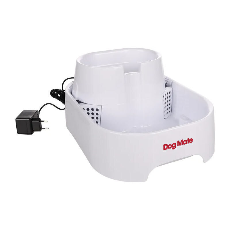 عکس از بغل آبخوری سگ و گربه داگ میت Dog Mate Pet Water Fountain حجم 6 لیتر
