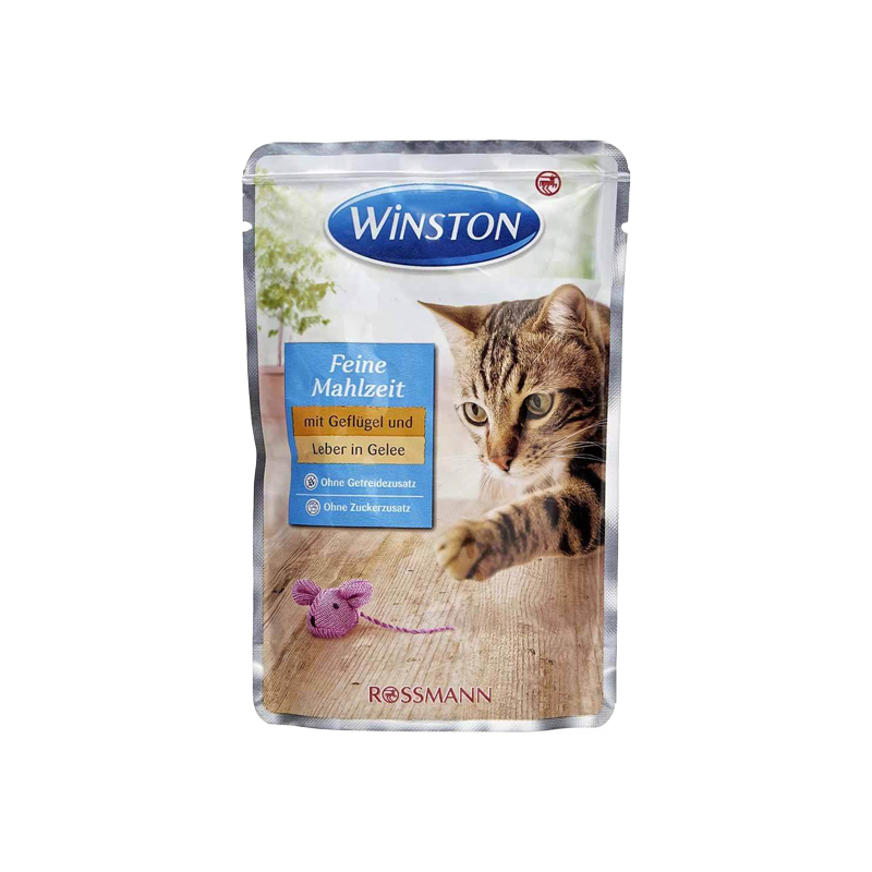  تصویر 3 پوچ گربه وینستون در ژله ساده Winston In Jelly Pack 