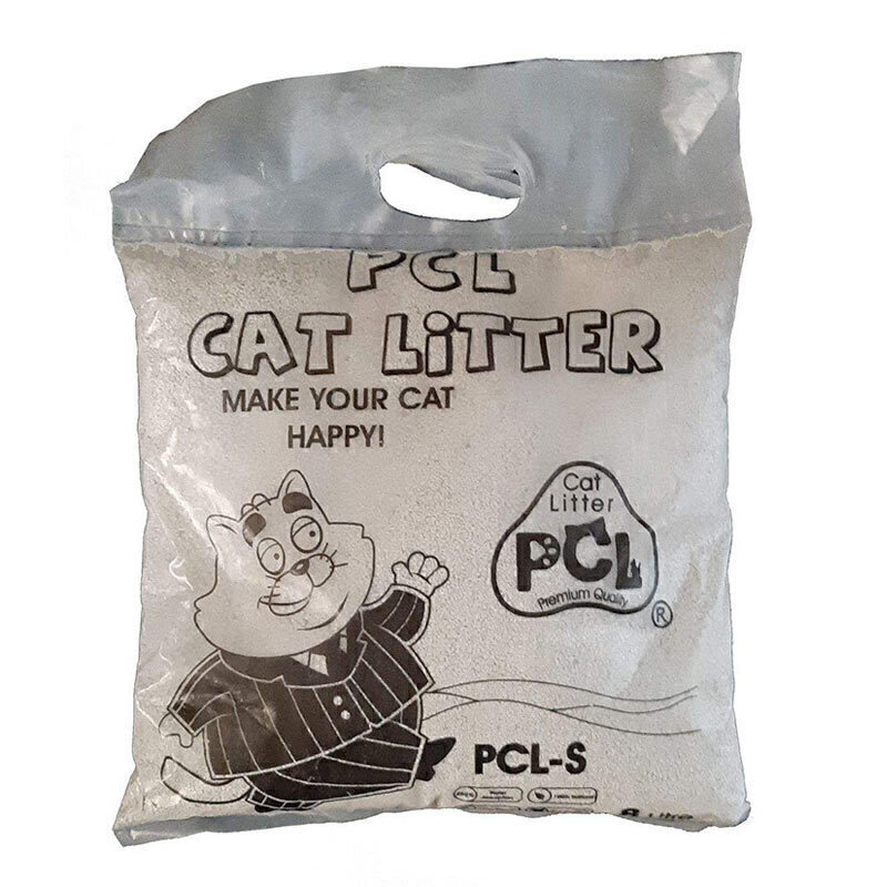  تصویر خاک گربه پی سی ال مدل PCL-S8 وزن 8 کیلوگرم(پشت محصول) 