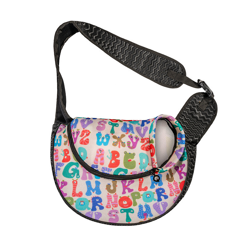 عکس کیف شانهای سگ و گربه تادو مدل تنفسی Tado Shoulder Bag طرح 4