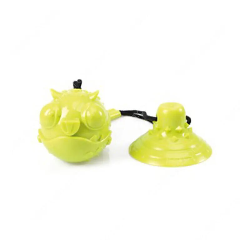  تصویر دوم اسباب بازی مخزن دار چسبنده کریچر ام پت M-Pets Jump Dog Toys with Suction Cup Creature 