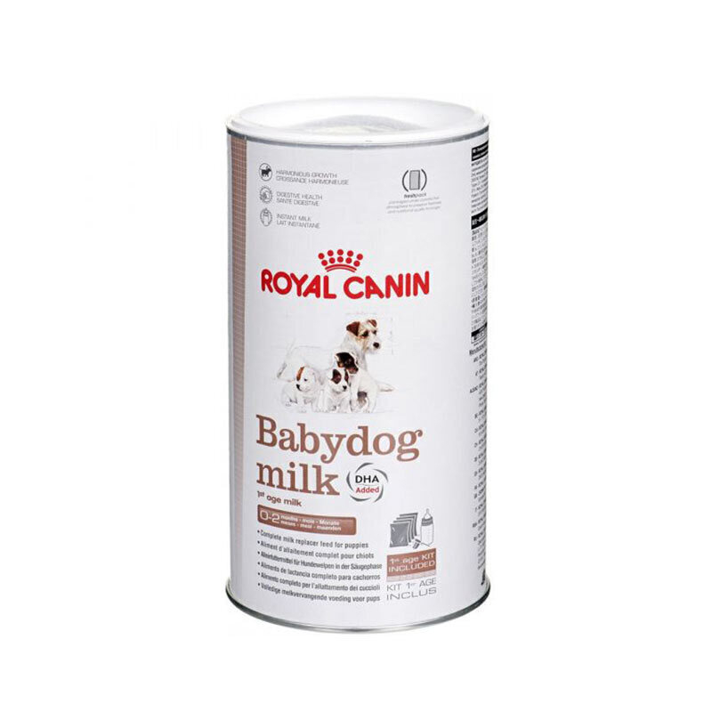 عکس بستهبندی شیر خشک Royal Canin BabyDog وزن 400 گرم