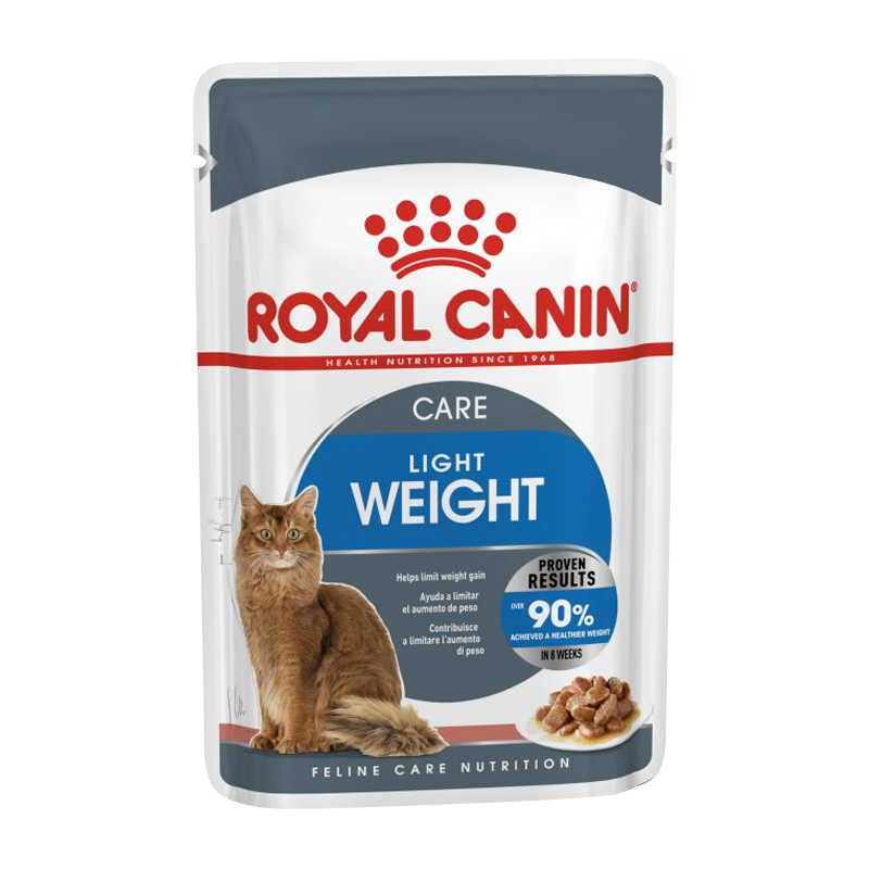  بسته غذای خشک و تر بچه گربه رویال کنین مدل Light Weight Care 3 