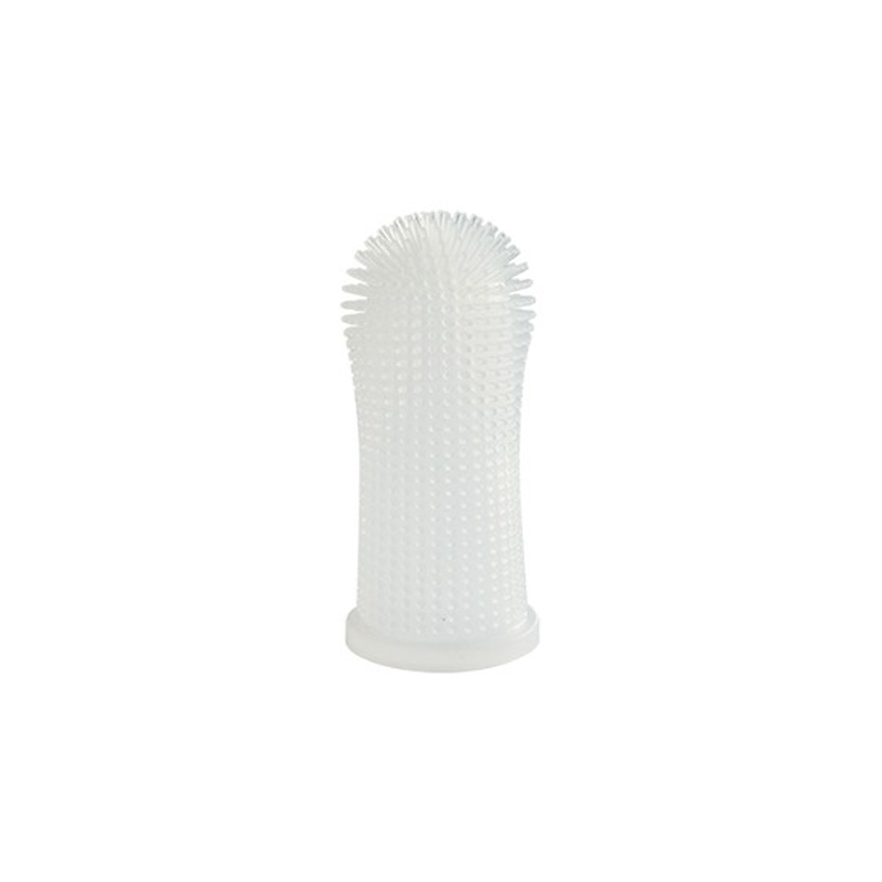 تصویر محصولی مسواک انگشتی سیلیکونی سگ و گربه ام پت M-Pets ToothBrush بسته 2 عددی