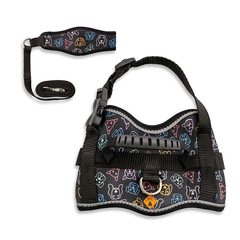  عکس قلاده کمری سگ تادو Tado Dog Harness سایز S طرح 04 