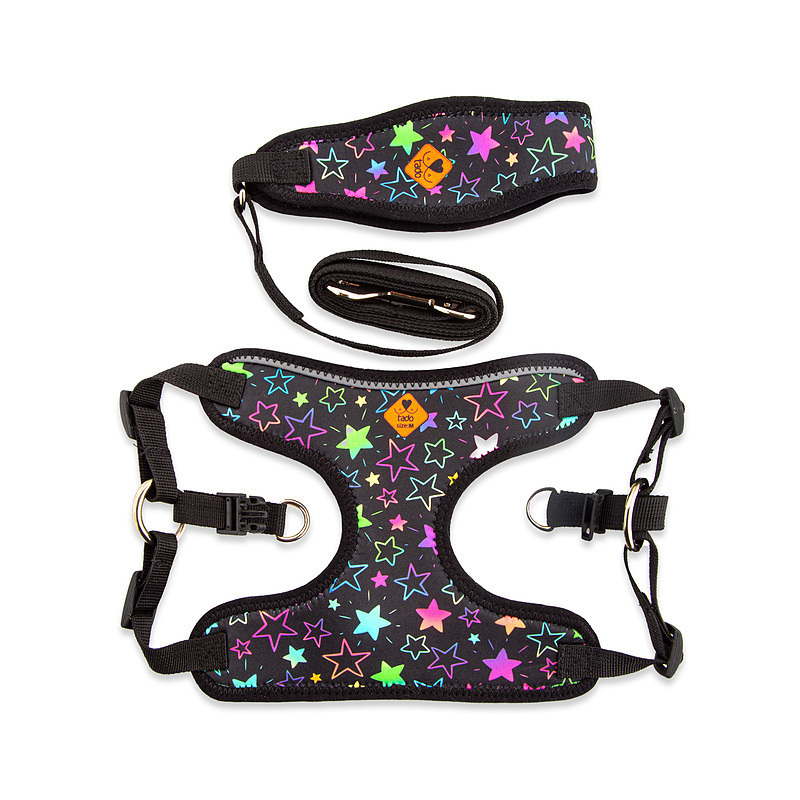  عکس قلاده سینه‌ای سگ تادو Tado Chest Harness سایز M طرح 3 