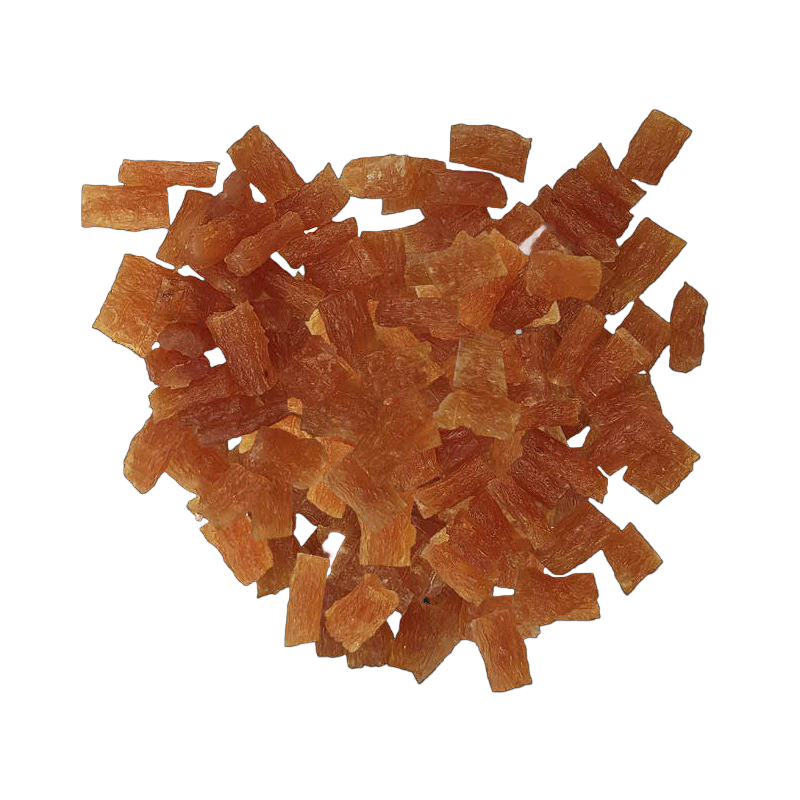  تصویر محتویات تشویقی گربه هاپومیل مدل Chicken Soft Bites وزن 100 گرم 