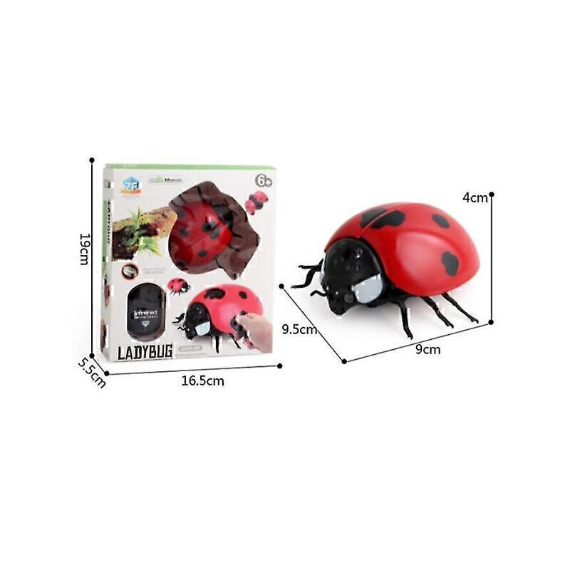 تصویر بسته بندی کفشدوزک اسباب بازی حشرات متحرک سگ و گربه زد اف ZF Controller Insects Toy