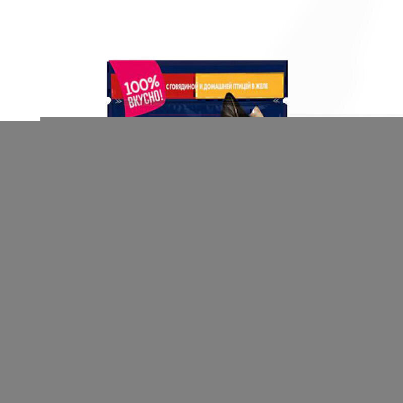  تصویر پوچ گربه فلیکس با طعم گوشت و مرغ Felix Chicken & Beef وزن 85 گرم 