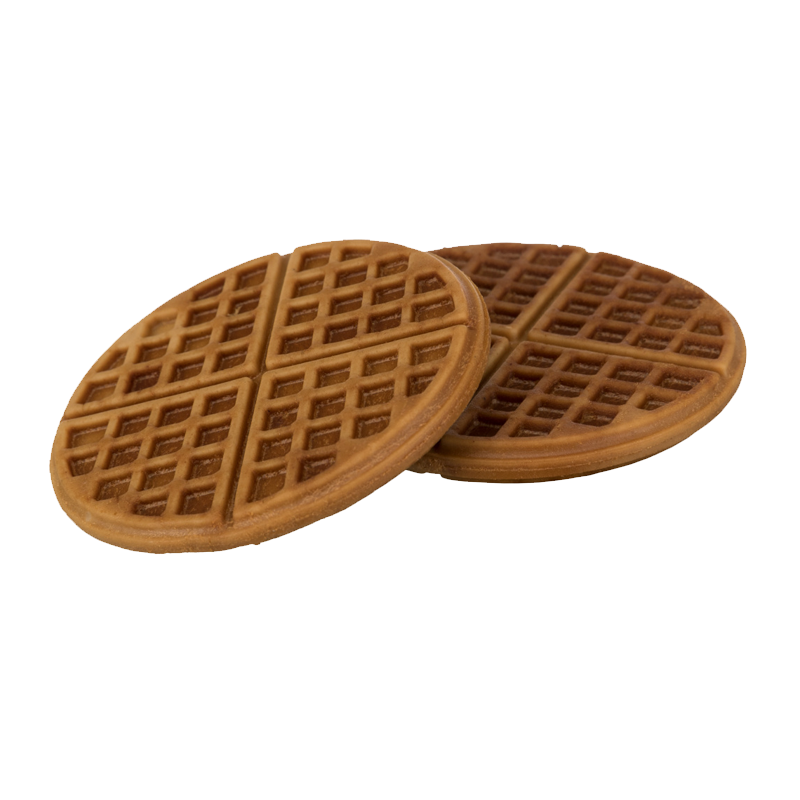  عکس محصول تشویقی سگ تریکسی با طعم مرغ Trixie Waffles وزن 100 گرم 