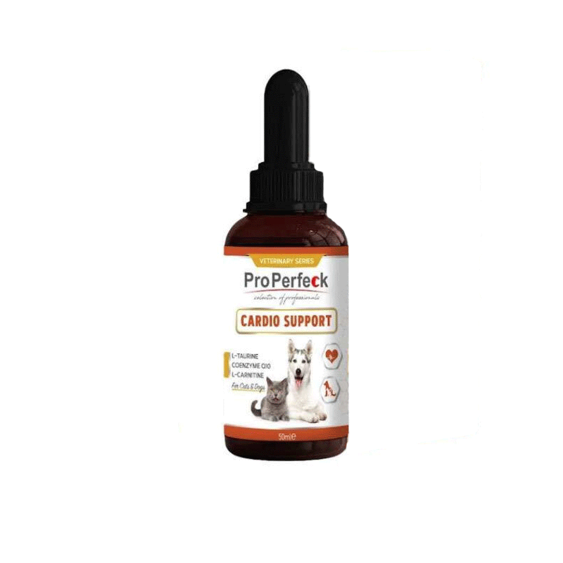 تصویر محصول قطره مراقبت از قلب و عروق سگ و گربه پروپرفک Properfeck Cardio Support Drop حجم 50 میلی لیتر