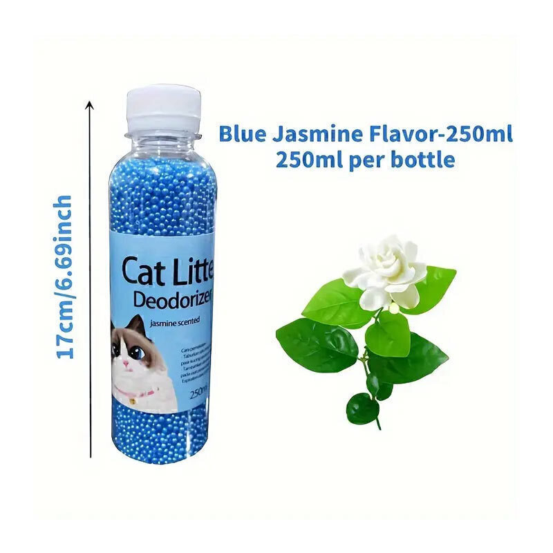 تصویر خوشبو کننده گل یاس خاک گربه Cat Litter Deodorizer وزن 300 گرم تصویر دوم