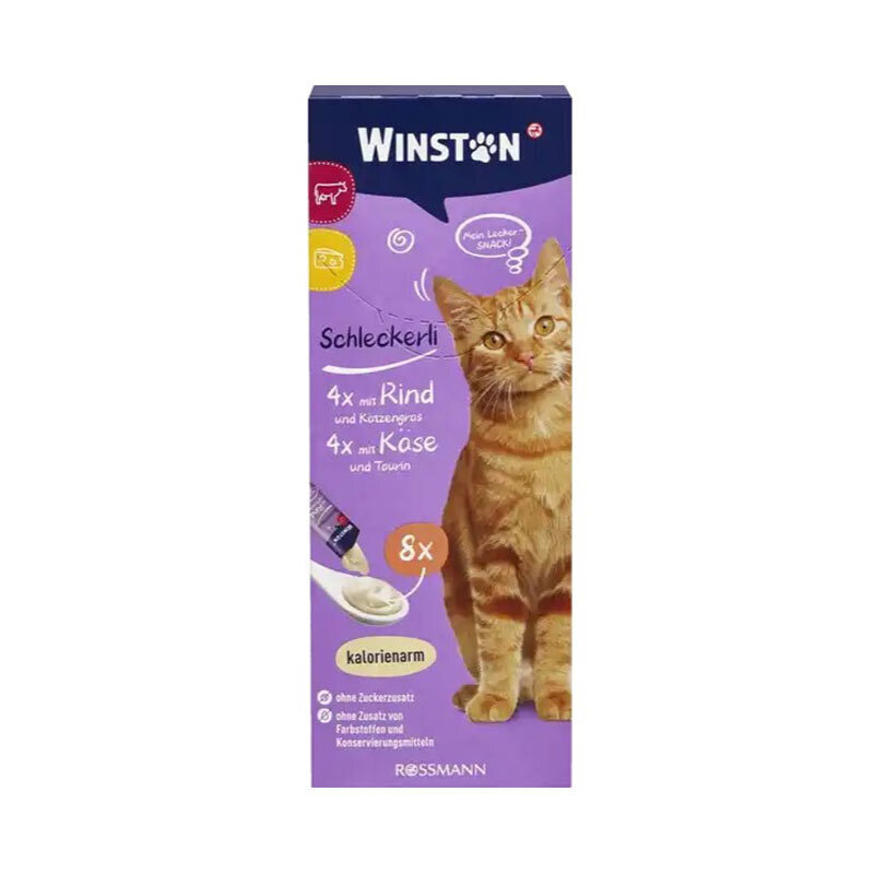  عکس اول بسته تشویقی مدادی و بستنی گربه وینستون Winston Pack مجموعه 5 عددی 