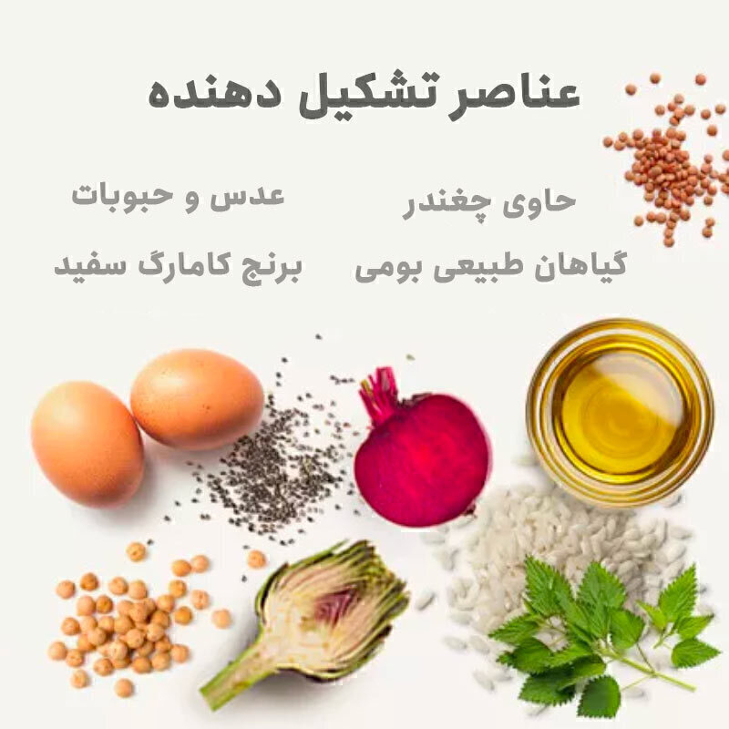  تصویر ترکیبات غذای خشک گربه بابین با طعم اردک Babin Adult Duck وزن 3 کیلوگرم 