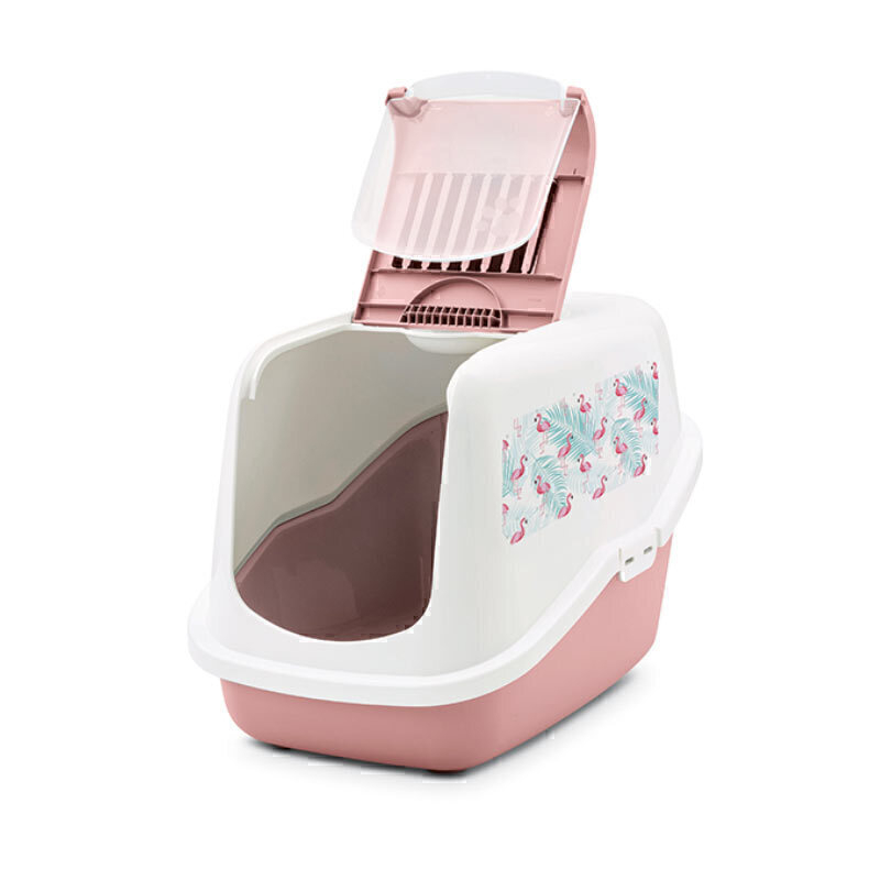  تصویر ظرف خاک مسقف گربه رینا سیفت ساویک Savic Reina Sift Toilet Home طرح ۲ 