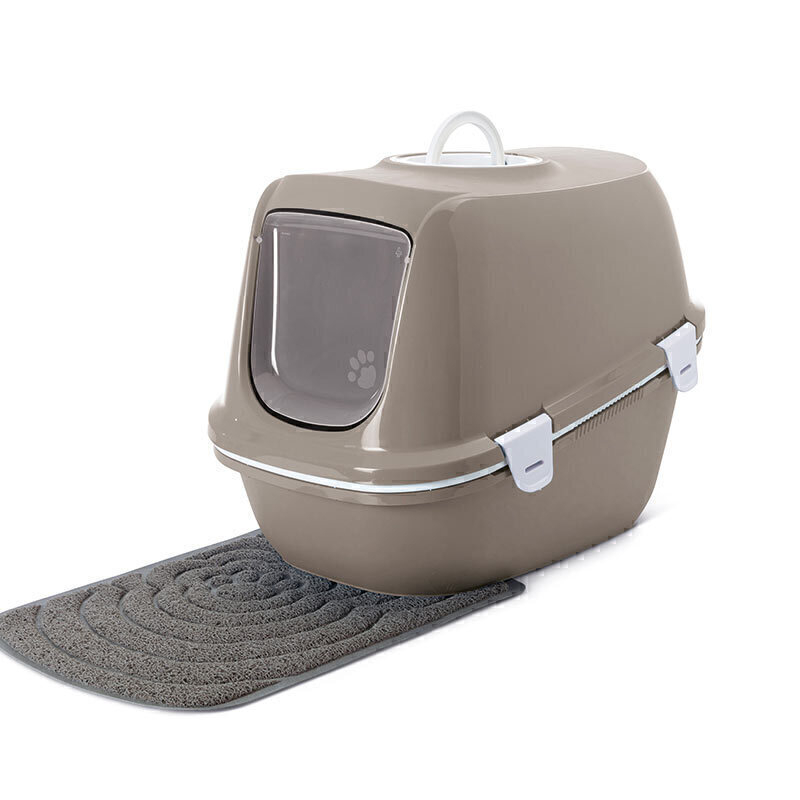 تصویر استفاده از پادری ظرف خاک مسقف گربه نستور جانبو ساویک Savic Nestor Jumbo Toilet Home