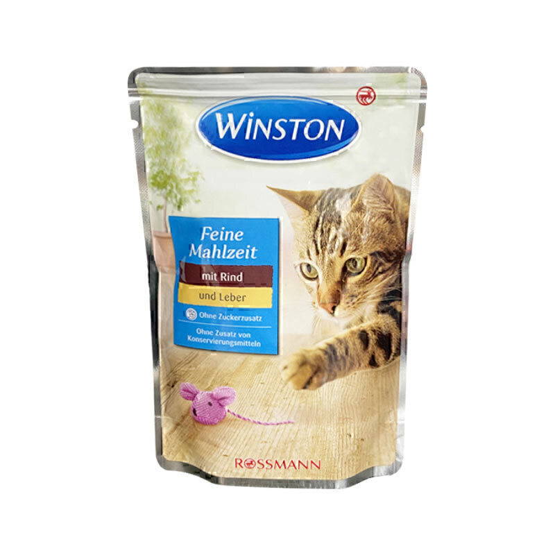  تصویر 2 پوچ گربه وینستون در سس Winston In Sauce Pack 