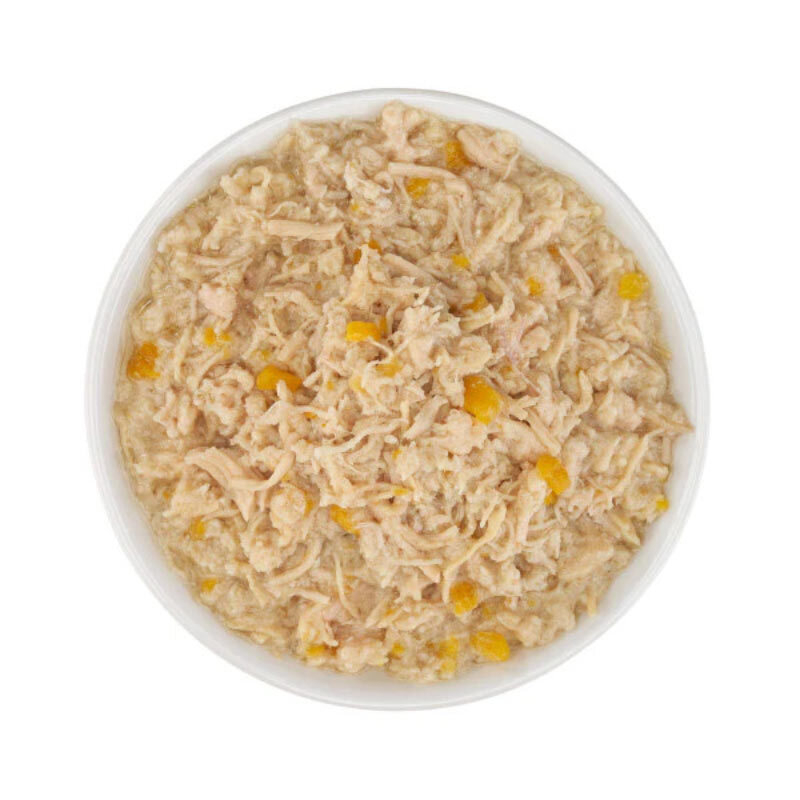  عکس محتویات کنسرو گربه سیلور شسیر با طعم مرغ 