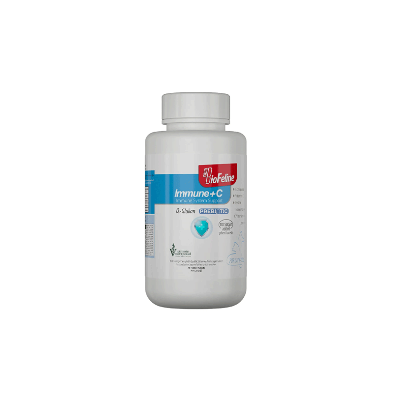 تصویر محصول قرص تقویت سیستم ایمنی بیوفلاین BioFeline Immune+C Tablet بسته 75 عددی