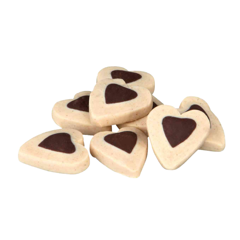  تصویر 2 تشویقی سگ تریکسی با طعم بره Trixie Happy Hearts وزن 500 گرم 