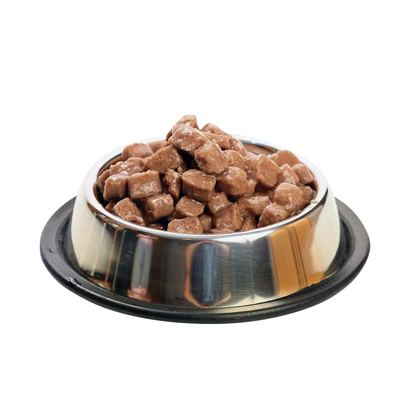  عکس محتویات پوچ گربه فریسکیز مدل Chicken وزن 85 گرم 