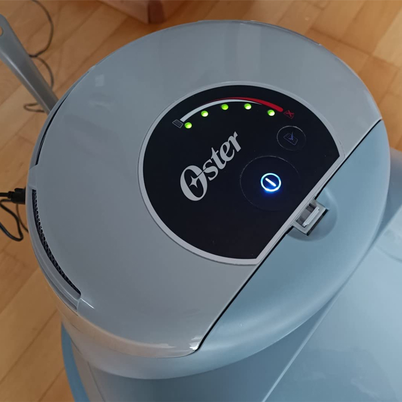  عکس نشتنگر ال ای دی زمان تعویض فیلتر ظرف خاک مسقف تهویه دار استر Oster Bionaire Odor Removing Litter Box 