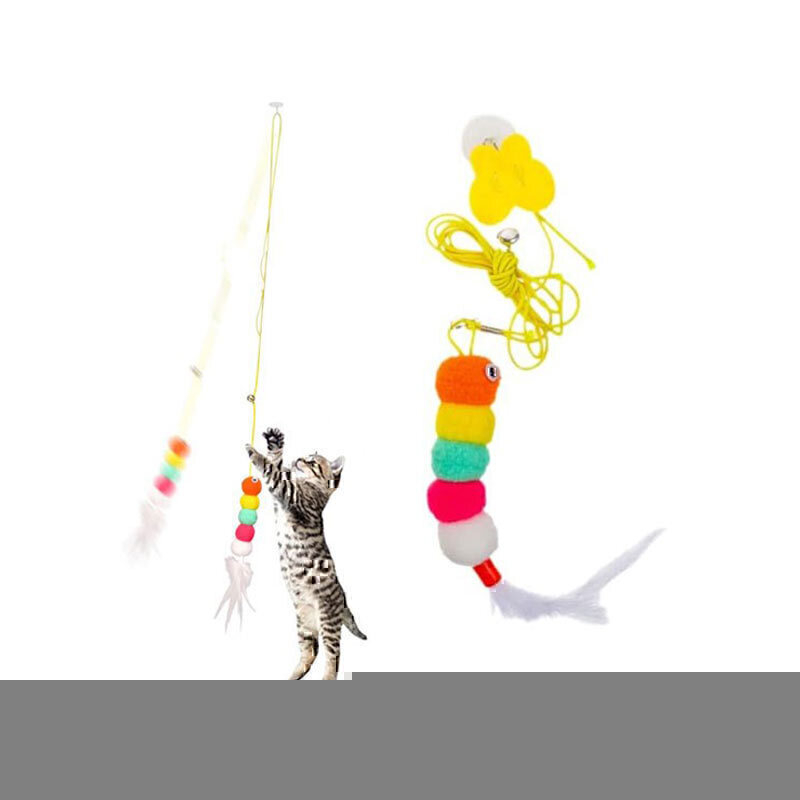  عکس اسباب بازی گربه پرس پت مدل آویز چسبان Perspet Cat Toy 