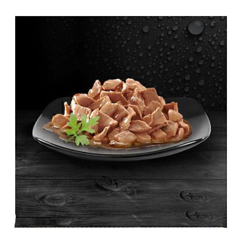  تصویر محتویات پوچ گربه با طعم گوشت گاو و مرغ در سس شیبا Sheba Beef & Chicken In Sauce Pack بسته 6 عددی 