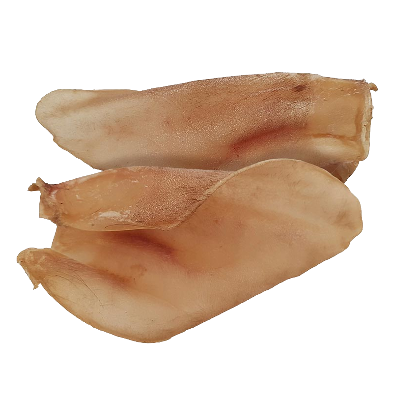  عکس محصول تشویقی سگ هاپومیل مدل Beef Ear وزن 100 گرم 