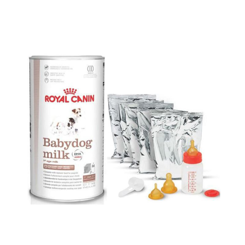 عکس محتویات شیر خشک Royal Canin BabyDog وزن 400 گرم