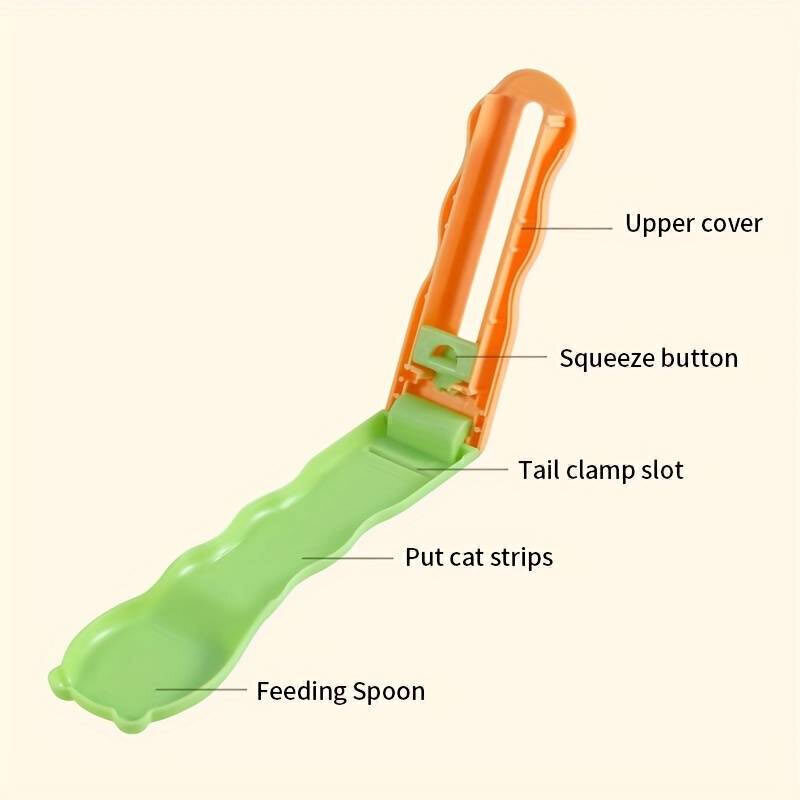  تصویر جزئیات قاشق بستنی خوری سگ و گربه Cat Food Scoop Eating 